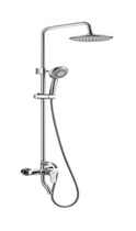Wave Whale Bathroom Shower Shower Shower Triple Water Shower Head Suit Toilet Bathroom Bath shower hot and cold finish copper tap