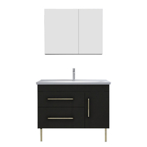 Huida bathroom cabinet combination of modern simplicity HDFL8138B-H10 floor-standing sink
