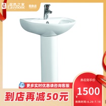 Eagle bathroom column basin 02