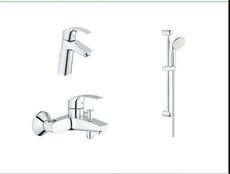 Смеситель для душа grohe/高仪 欧瑞斯玛淋浴龙头+欧瑞斯玛面盆龙头+新天瀑花洒组合 GROHE/+