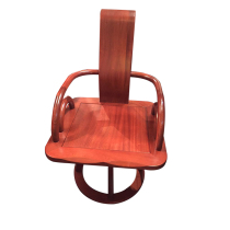Yinxu Pavilion New Chinese Solid Wood Furniture Full Straight Joint Semi-Tenon and Spin Chair