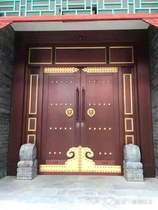 Home Linfen Store Songyan Copper Art Courtyard Double Open Security Door SY044