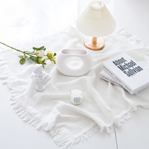 ins thickened huafg flow su background table cloth gentle milk white photo props gourmet web red photography decoration