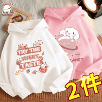 Girl Necropolis Spring Autumn Tandem Hat Blouse White Children Pure Cotton Spring Clothing Great Boy Clothes Girl Spring 2022 new
