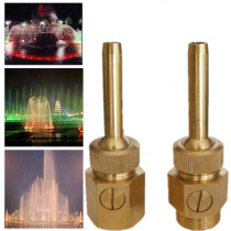 All copper with switch direct head with valve universal DC landscape fountain nozzle fountain rockery 4 minutes 6 minutes 1 inch