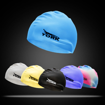 Glue swimming cap Waterproof high-play comfortable men and women swimming pool training swimming cap for children silicone professional swimming cap for children