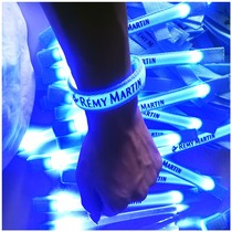 Luminous fluorescent hand wristband Wristband Trampoline Shiny Hair Shiny Bracelet Bar should be used for concert props to customize the hand ring