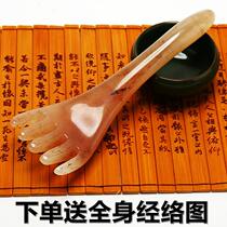 Five Jaws Head Massager Grip Scalp Massage Comb Massage Claw Head Therapy Seminator Wellness Comb Dredge Meridian Tool