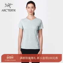 ARCTERYX Archaeopteryx TAEMA V-NECK quick-drying womens short-sleeved T-shirt