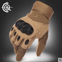 CQB outdoor tactical gloves male full finger gloves o special forces anti-skid combat gloves cut half finger autumn and winter