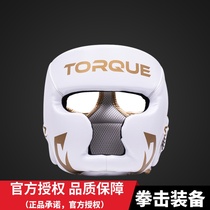 TORQUE childrens boxing full protection fully enclosed childrens mens and womens Sanda helmet face head guard