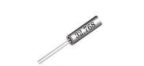 In-line crystal oscillator 3*8 32 768K 12 5PF 2 feet 32 768KHZ KDS imported from Japan
