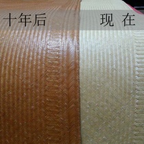 Traditional handmade bamboo mat natural Yiyang Shui Bamboo mat 1 51 8 m Summer upscale head green thin bamboo and water bamboo mat