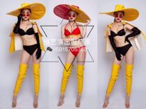 Weiyi custom bar gogo costume female ds nightclub singer business performance sexy retro modern girl suit