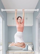 Balcony cool clothes no perforated telescopic rod no installation clothes hanging rod hanging rod shower curtain rod door curtain wardrobe support rod