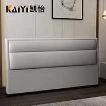 Light luxury headboard soft bag Modern simple tatami bed by backplane Single pay single fabric art Leather technology cloth