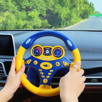 Yi Ke Fang steering wheel toy Net red girlfriend child boy car rear seat simulation simulation co-driver car