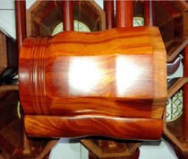 Boutique African small leaf red sandalwood middle shelf 3 5 inch 4 inch middle Hu blank factory direct sales