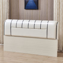 Headboard soft bag single buy European backrest Solid wood double simple modern 1 5 meters 1 8 meters 2 meters Bedside floor