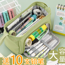 Anko Windowed Boat Type Pen Bag Brief High Face Value New Pop Girl Middle School Students Wins Day Series Big Capacity Stationery Bag Lead Pencil Case Boy Senior Sense Minority College Students High School High School