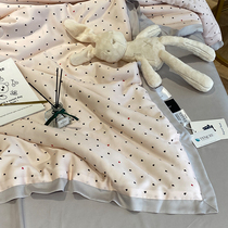 Teenage girls heart summer air conditioning by summer quilt 80 days silk summer cool by four sets of small loving and washable ice silk quilt