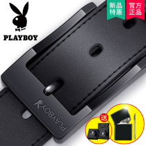 Floral Playboy leather strap Mens leather needle buckle student 100 lap casual pure young cow Pins tide pants belt