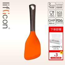 liflicon silicone shovel small non-stick pot special high temperature resistant food grade baby supplement mini spatula