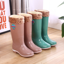Short Barrel Rain Shoes Lady High Cylinder Rain Boots Long Drum Midtubes Water Boots Gush Warm Non-slip Rubber Shoes Fashion Water Shoe Shoes Shoes