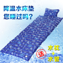 Water mattress single student dormitory summer cooling artifact water bed ice mat mattress cold water cushion bed bed