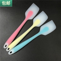  Silicone small number Scraper Bull Oil Squeegee Cuisine cream with shank small scraping sheet baking cream scraping tool