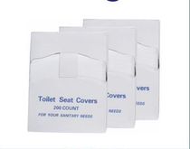 Disposable anti-bacteria toilet paper soluble water toilet toilet cushion full box 1 4 fold seat toilet paper 200 sheets * 25 boxes
