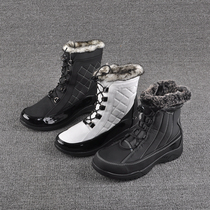 Foreign trade Lady winter high waterproof DuPont warm outdoor snow boots Joker fashion cold-resistant cotton shoes