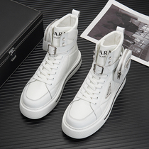 Eurostock Tide Cards Mens Shoes Thick Bottom High Help Small White Shoes Korean Version Personality Interior Heightening Casual Shoes Men Sports Board Shoes