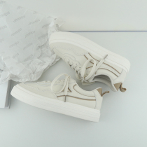 MISS home ins small white shoes female spring and summer Port wind students spring and autumn Joker 2021 explosive board shoes leather sneakers