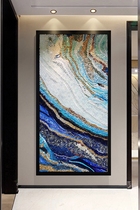 The porch three-dimensional mosaic abstract painting mosaic Nordic puzzle back porch TV landscape wall building materials tile customization