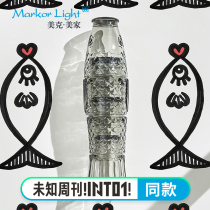 (New product) Meike Meijia Markor Light pineapple stacked Cup Koi Cup K9 crystal glass cup