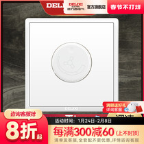 Delixi speed control switch knob electric fan ceiling fan exhaust fan 86 type governor switch variable speed panel