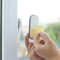 I balcony glass door paste-free push-pull perforated window strong handle wardrobe door handle sliding door viscose