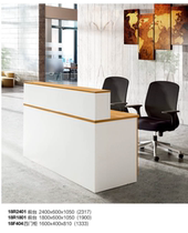 Office table and chair combination simple modern staff table work table four people Office table screen table iron frame table