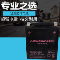Motorcycle Battery 12v Universal Yamaha New Continent Honda Ghost Fire Pedal Curved Beam Car Battery Dry Battery 9a