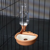 Cat-hanging automatic water drinking machine does not flow drinking water bottles Teddy hanging kettle water feeder dog cat supplies