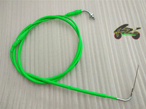 Motorcycle modified Xunying barrel carburetor modified throttle pull line Fuxi ghost firearm line Green