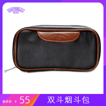 SAVINELLI Safan Bucket Bag Double Bucket Handmade Bucket Bag Pipe Bag Portable Large Capacity