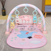 Foreign trade export infant remote control pedal piano Baby early education rattles Light music Carpet Fitness rack toys