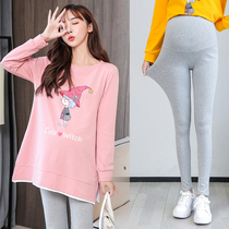 Pregnancy womens dress suit Spring and autumn money in the middle of the spring relaxed T-shirt clothes long sleeves pregnant women spring dress blouses women