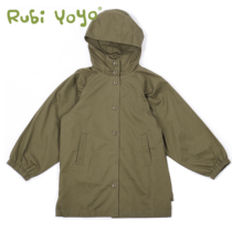 RubiYoyo Lebel yo childrens clothing jacket jacket windbreaker coat boys and girls simple fashion big brand discount