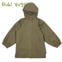 RubiYoyo Lebel yo childrens clothing jacket jacket windbreaker coat boys and girls simple fashion big brand discount