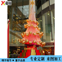 Meichen custom outdoor decoration large Christmas tree Steel frame Christmas tree mall square scene decoration