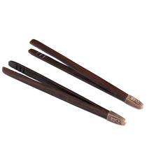 Tea clip bamboo tea cup tea clip wooden tweezers tea tool tea set accessories tea ceremony six gentlemen set