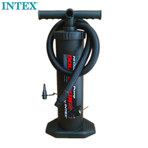 INTEX large manual inflation with air needle swimming ring tent mattress basket football pump vacuum pump